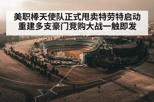 美职棒天使队正式甩卖特劳特启动重建多支豪门竞购大战一触即发